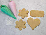 Pastel Flower Personal DIY Cookie Kit