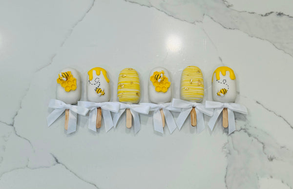 Rosh Hashana Cake Popsicles Set of 6