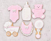 Baby Girl Cookie Gift Set