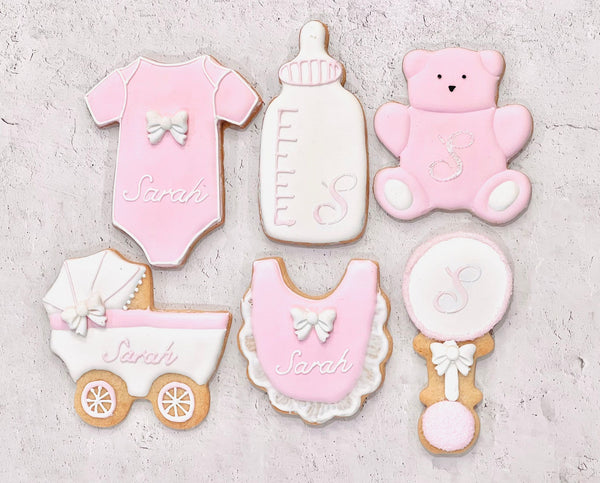Baby Girl Cookie Gift Set – Elegant Cookies NY