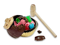 Chocolate candy bomb in box (Purim)